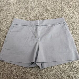 LOFT Light Gray High Waist Tailored Shorts 3.5 inseam the riviera short
